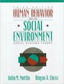 Human Behavior and the Social Environment Social Systems Theory Third Edition
