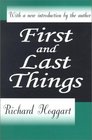 First and Last Things