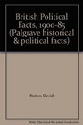 British Political Facts 190085