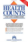 Health Counts  A Fat and Calorie Guide