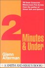 2 Minutes & Under: Character Monologues for Actors (Monologue Audition Series)