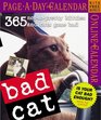 Bad Cat PageADay Calendar 2006