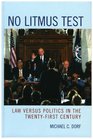 No Litmus Test Law versus Politics in the TwentyFirst Century