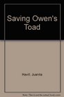 Saving Owen's Toad