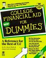 College Financial Aid for Dummies