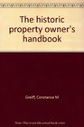 The historic property owner's handbook
