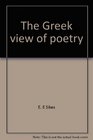 The Greek view of poetry