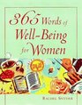 365 Words of WellBeing for Women