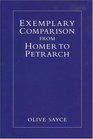 Exemplary Comparison from Homer to Petrarch