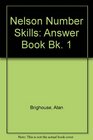 Nelson Number Skills Answer Book Bk 1
