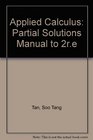 Applied Calculus Partial Solutions Manual to 2re