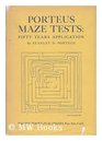 Porteus Maze Test Fifty Years Application
