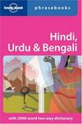 Hindi Urdu  Bengali Lonely Planet Phrasebook