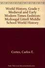 World History Medieval And Early Modern Times