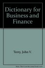 Dictionary for Business and Finance
