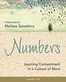 Numbers  Women's Bible Study Leader Kit Learning Contentment in a Culture of More