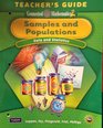 Samples and Populations  Data and Statistics