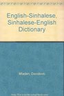 EnglishSinhalese SinhaleseEnglish Dictionary