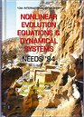 Nonlinear Evolution Equations  Dynamical Systems Needs '94 Los Alamos Nm USA 1118 September '94  10th International Workshop