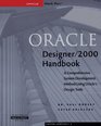 Oracle Designer/2000 Handbook