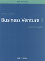 Business Venture 1 Teacher's Guide