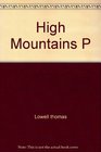 High Mountains P