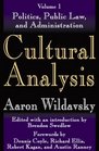 Cultural Analysis Politics Public Law and Administration