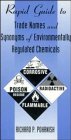 Rapid Guide to Trade Names and Synonyms of Environmentally Regulated Chemicals