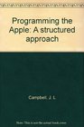 Programming the Apple A structured approach