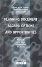 Planning Document Access Options and Opportunities