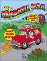 The Roadkill U S A Coloring  Activity Book