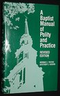 Baptist Manual of Polity and Practice