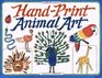 HandPrint Animal Art