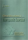 Clinical Procedures in Therapeutic Exercise