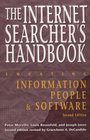 The Internet Searcher's Handbook Locating Information People  Software