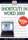 Word Processing Shortcuts in Word 2000
