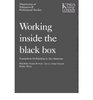 Working Inside the Black Box