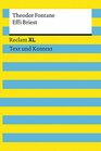 Effi Briest Textausgabe mit Kommentar und Materialien Reclam XL  Text und Kontext