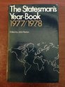 The Statesman's YearBook Statistical and Historical Annual of Thestates of the World for the Year 19771978
