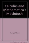 Calculus and Mathematica  Macintosh