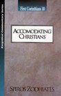 Accommodating Christians First Crinthians 10