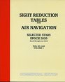 Sight Reduction Tables For Air Navigation Pub No 249 Vol 1 Eopch 2020