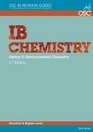 IB Chemistry Option E  Environmental Chemistry Standard and Higher Level