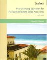 Post Licensing Education for Real Estate Sales Associates 8th Edition