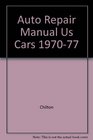 Auto Repair Manual Us Cars 197077