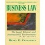 Study Guide With Critical Legal Thinking Cases  Business Law  The Legal Ethical and International Environment