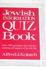 Jewish Information Quiz Book