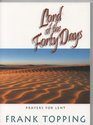 Lord of the Forty Days Meditations for Lent