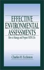 Effective Environmental Assessments How to Manage and Prepare NEPA EAs