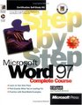 Microsoft Word 97 Complete Course  Step by Step
